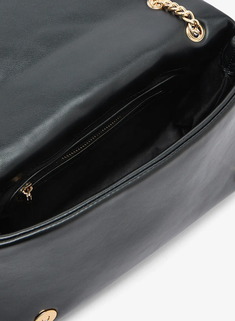 Love Moschino  Embossed Q PU Crossbody Bag for Women | Best Price UAE